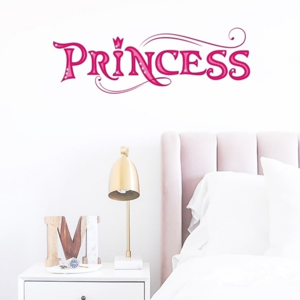 VINYL Wall Decal Princess